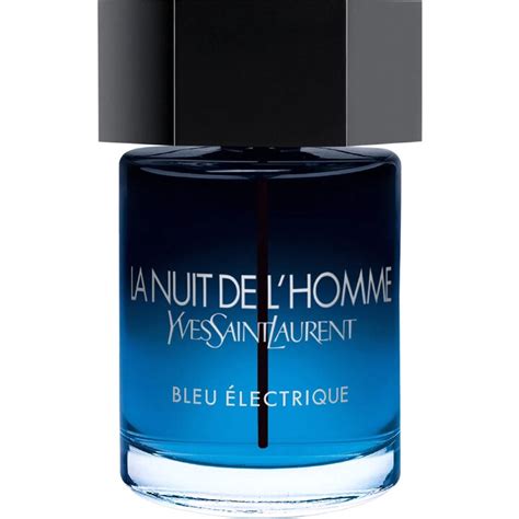 Yves Saint Laurent La Nuit de L'Homme Bleu Electrique  .